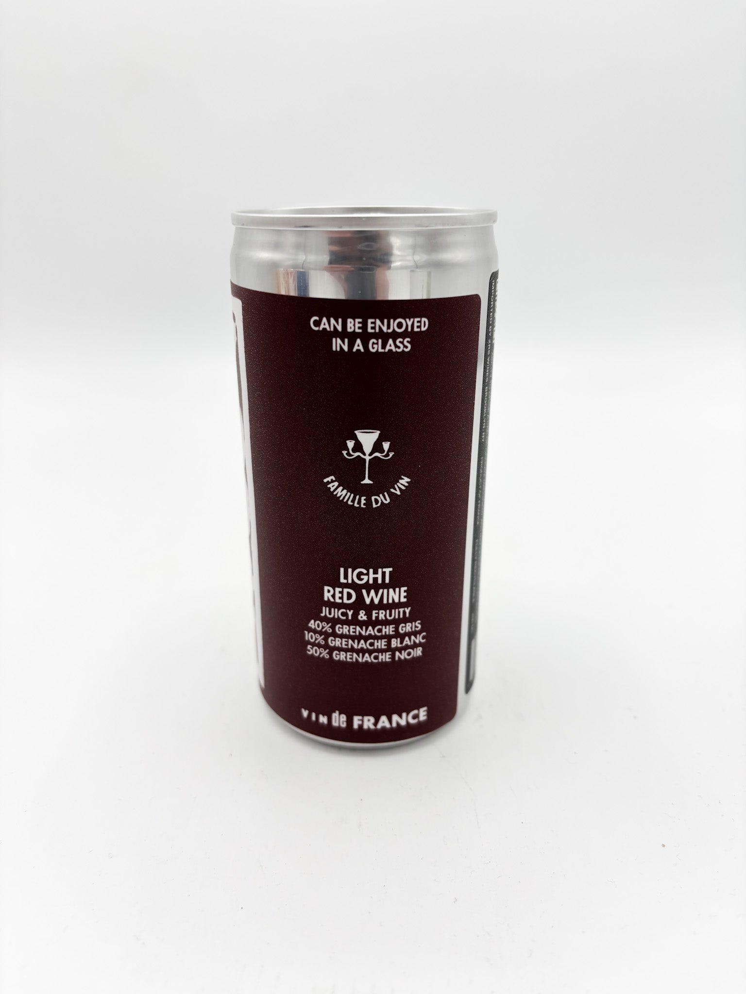 Famille du Vin 'Jean Baptiste et Charlotte Sénat, Light Red Wine' 200ml Can