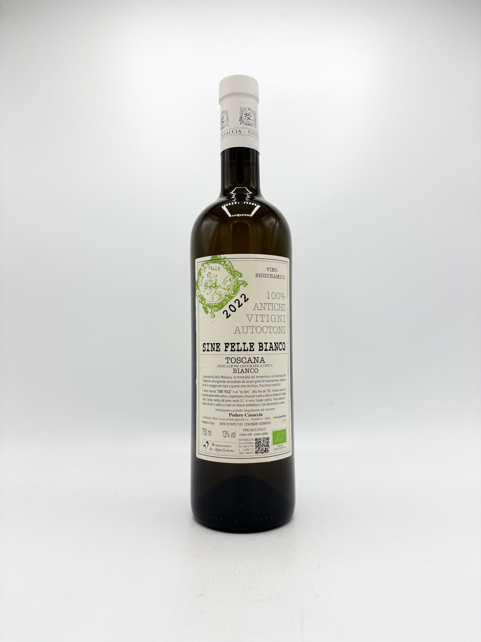 Podere Casaccia 'Sine Felle' Bianco 2022