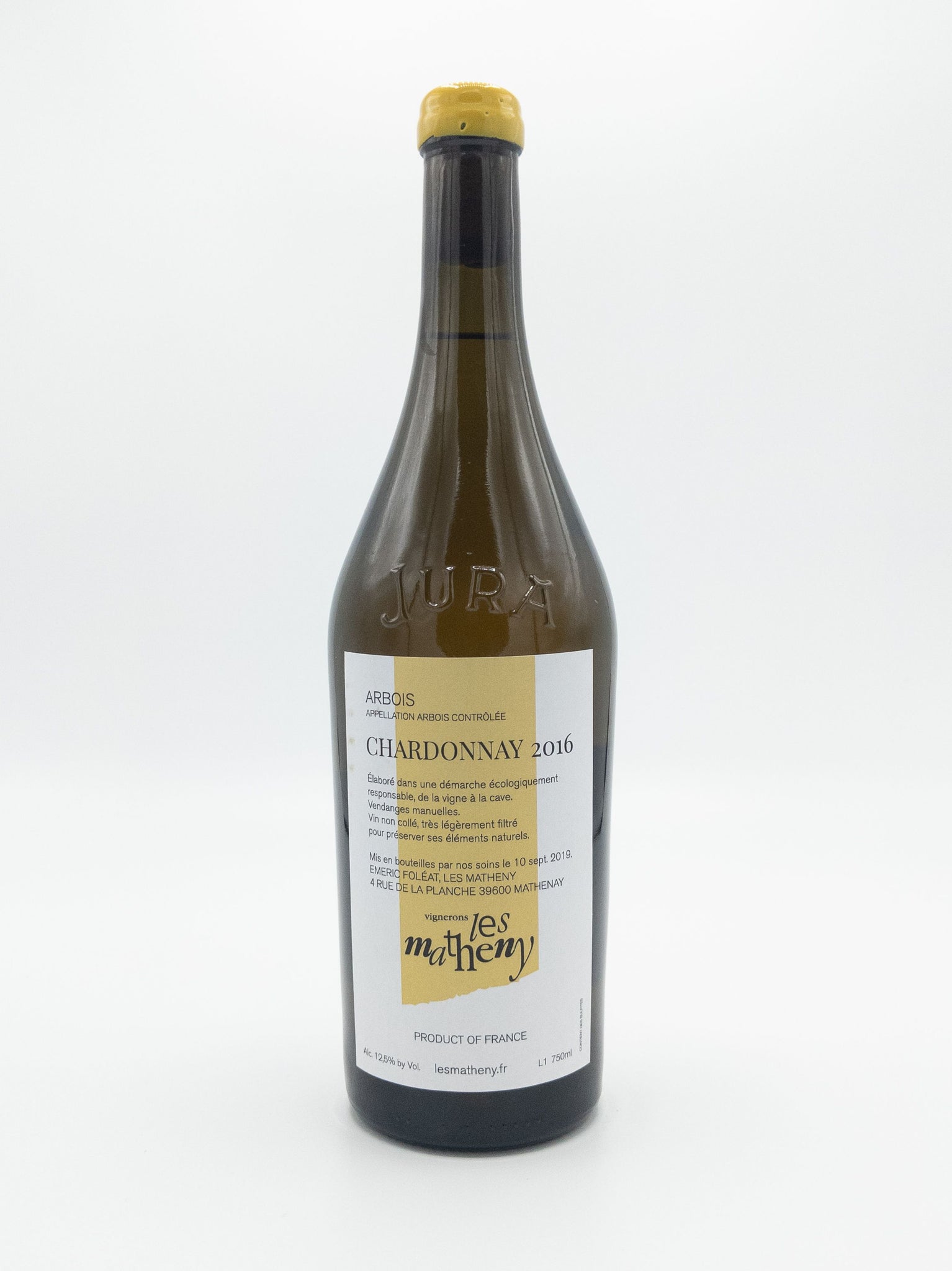 Les Matheny 'Chardonnay' Arbois 2016